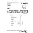 PHILIPS CM3800 CHASSIS Manual de Servicio