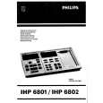 PHILIPS IHP6801 Manual de Usuario