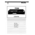 PHILIPS CDI210/P0P Manual de Usuario