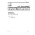 PHILIPS FWC788 Manual de Servicio