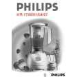 PHILIPS HR1704/00 Manual de Usuario