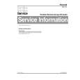 PHILIPS FWC798 Manual de Servicio