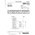 PHILIPS GR2.4 Manual de Servicio